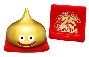 ドラゴンクエスト誕生25周年記念ゴールドバージョンスライムソフビが登場！