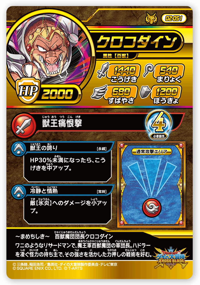 クロコダイン