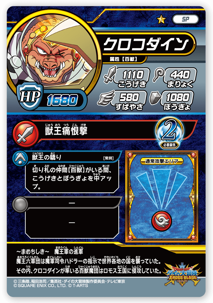 クロコダイン